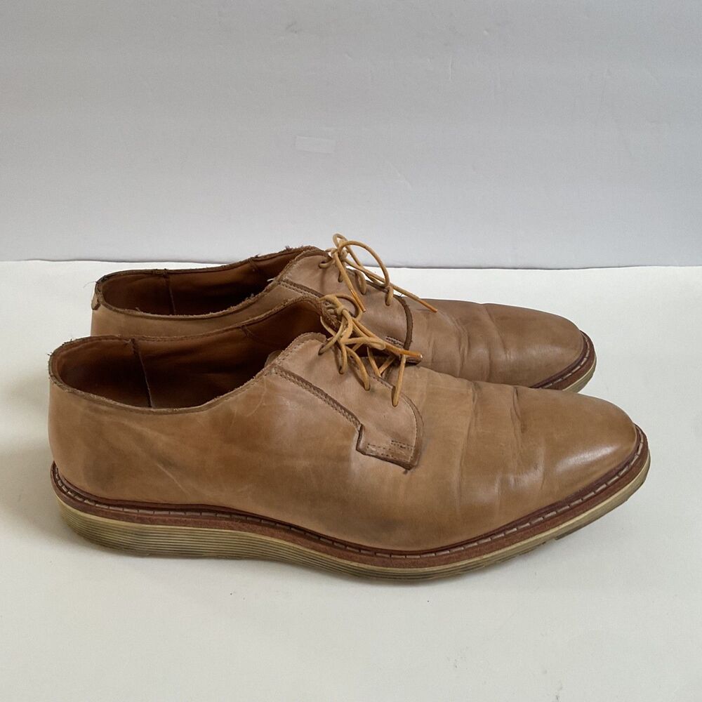 Allen Edmonds Cove Drive Derby Mens 13 3E Tan Leather 6995 Lace Up Oxford Shoes